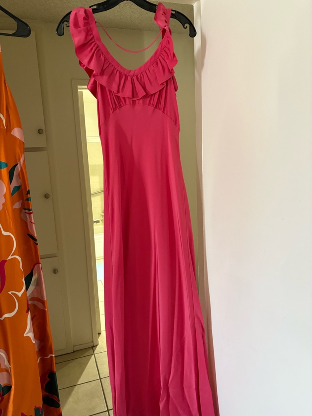 Reformation Cillian Silk Dress